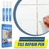 Jue Fish Tile Repair Pen Waterproof Mildew Resistant Tile Repair Pen For Bathroom Floor Crevices
