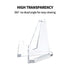 20pcs S Acrylic Clear Stand for Trading Card PSA Pokemon Card Holders Stand