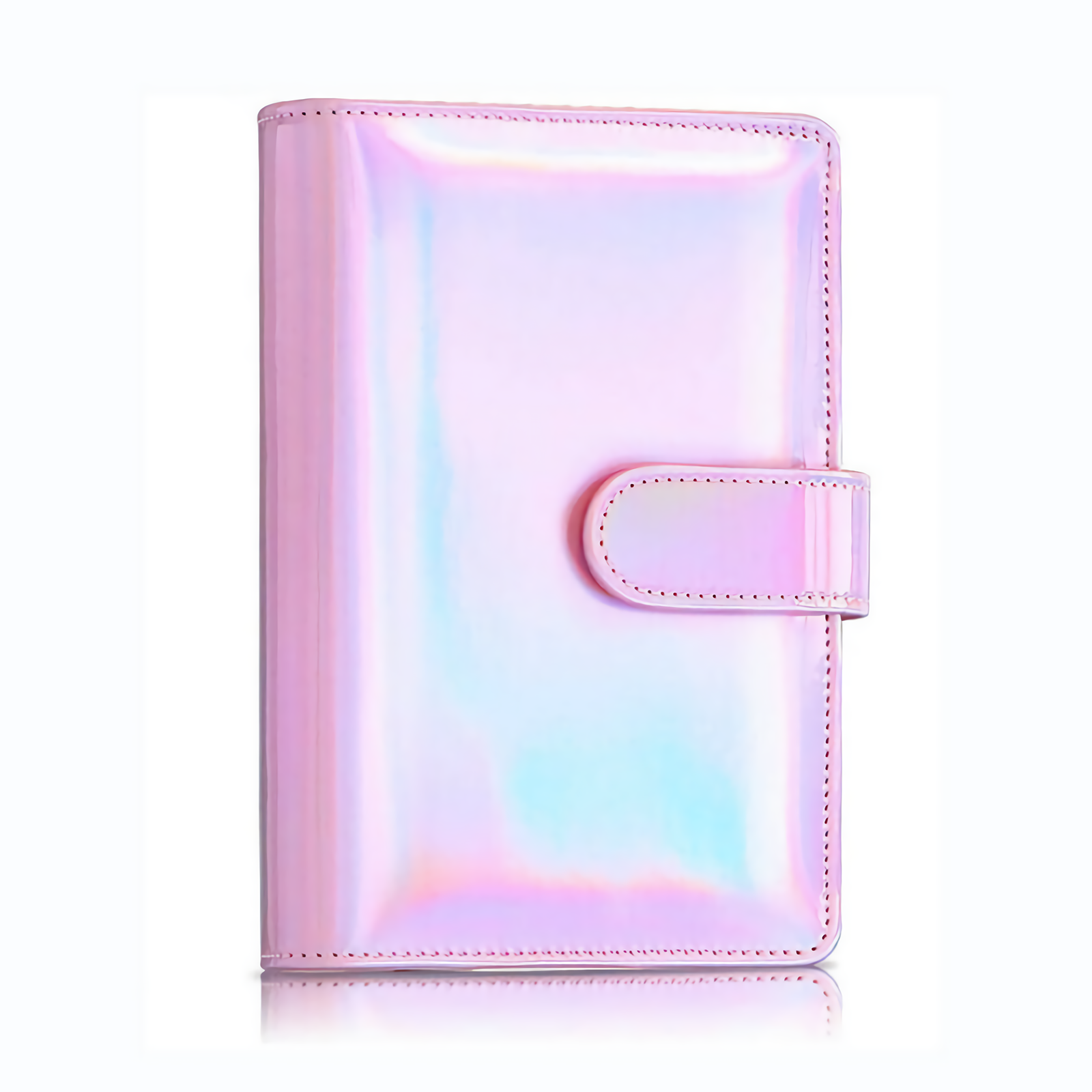 A6 PU Leather Notebook Binder Budget Planner Organizer Cover Cash Pockets Sheets