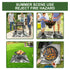 Yegbong Fireproof Mat, Outdoor Lawn Terrace Barbecue Fireproof Silver Rectangular Protective Mat