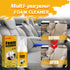 Foam Cleaner, Leather Seat Supplies Decontamination Multi-Functional Interior Cleaner