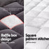 5CM Bedding Luxury Pillowtop Mattress Topper Mat Pad Antibacterial and dust mite-resistant Queen:153*203cm