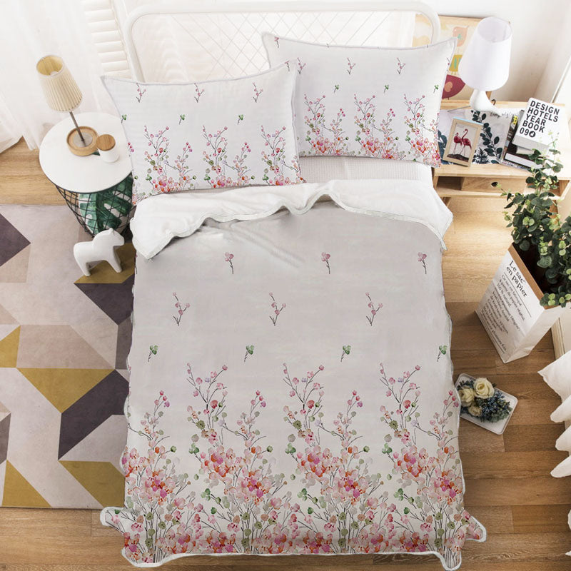 Home Textile Four Piece Set Three Piece Set Bedding Flower Series Single size
