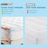 1500GSM Bamboo Mattress Topper Extra Thick 10CM Bed Topper Queen: 152 x 203 + 40 cm