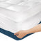 Luxury Mattress Topper Pillowtop Bedding Mat Pad Fitted Cover Underlay KING SINGLE