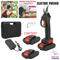Electric Pruner 2 Battery Cordless Secateur Branch Scissor Cutter Shears