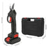 Electric Pruner 2 Battery Cordless Secateur Branch Scissor Cutter Shears