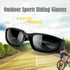 3pcs Chopper Foam Padded Motorcycle Riding Glasses Sunglasses Windproof Goggles