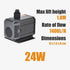 1400LPH Submersible Water Pump – Aquarium Pond Fountain, 24W Quiet Eco