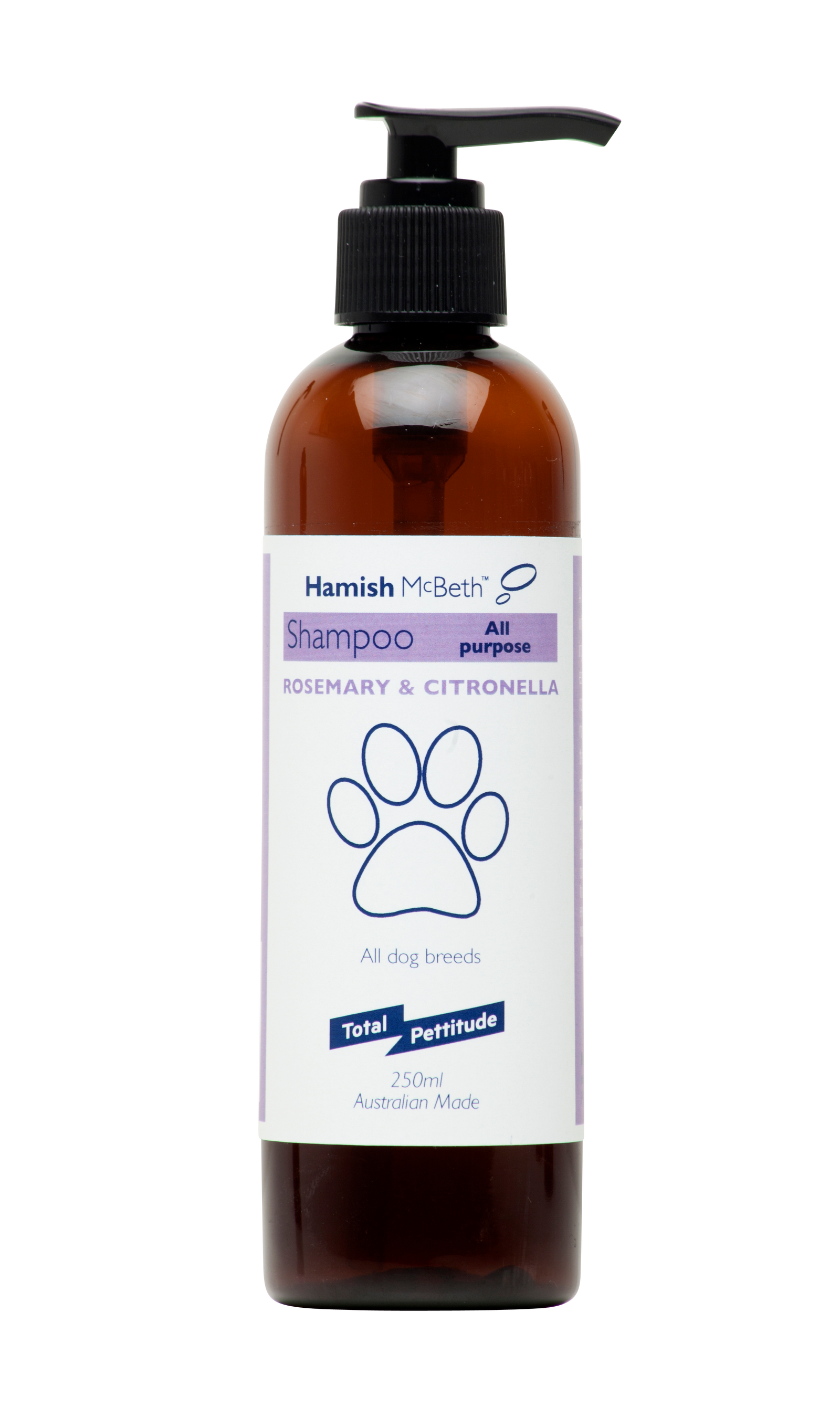 All Purpose Dog Shampoo Concentrate Anti-Itch Citronella Rosemary Formula