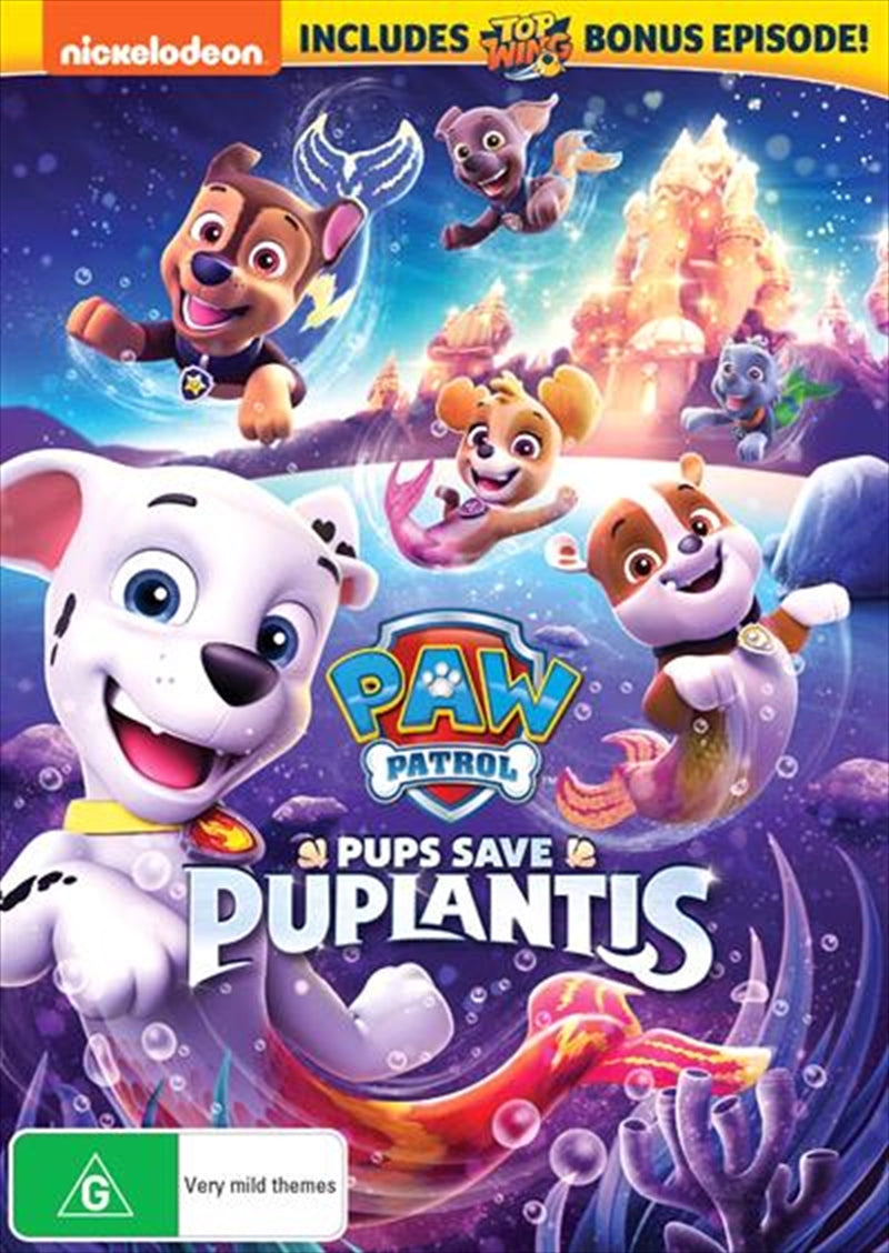 Paw Patrol - Pups Save Puplantis DVD