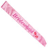 Pink Bridesmaid Flashing Sash