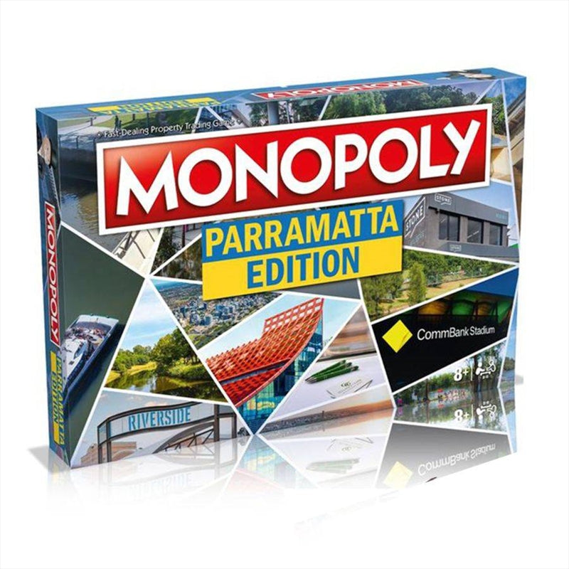 Monopoly Parramatta Edition Board Game Local Landmarks Family Fun Set