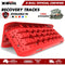 KIT1 Recovery track Board Traction Sand trucks strap mounting 4x4 Sand Snow Car RED