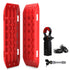 Hitch Receiver 5T Recovery Receiver With 2PCS Recovery tracks Boards Gen2.0 Red