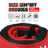 Recovery Kit Kinetic Recovery Rope With 2PCS Recovery Tracks Gen2.0 Red