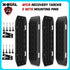 Recovery tracks Boards 10T 2 Pairs/ Sand / Mud / Snow Mounting Bolts Pins Gen 2.0 -Black