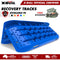 X-BULL KIT1 Recovery track Board Traction Sand trucks strap mounting 4x4 Sand Snow Car BLUE