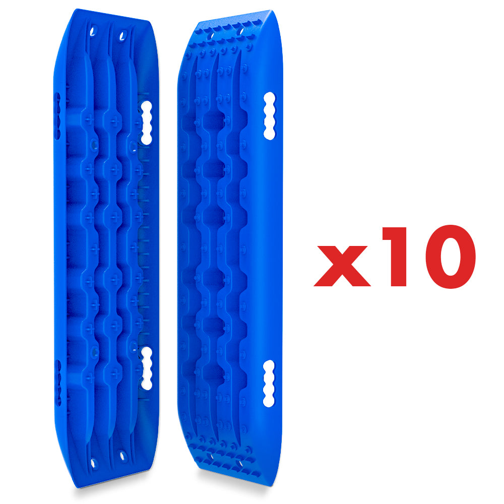 10 Pairs Recovery tracks 10T 4WD 4X4 / Sand tracks/ Mud tracks Gen 2.0 Blue