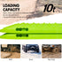 Recovery Tracks Boards 10T 4PCS 2Pairs Truck Snow Mud 4WD Offroad Gen2.0 91cm Green