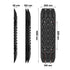 2PCS Recovery Tracks Boards Snow Tracks Mud tracks 4WD With 4PC mounting bolts Black