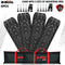 Recovery tracks Boards 10T 2 Pairs Sand Mud Snow With Mounting Bolts pins Black