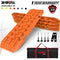 2PCS Recovery Tracks Snow Tracks Mud tracks 4WD With 4PC mounting bolts