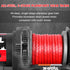 12V Electric Winch 2500LBS Synthetic Rope 15.2M ATV Boat Winch Trailer