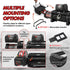 X-BULL 14500lbs 12V Electric Winch Synthetic Rope Wireless Remote 4WD 4x4 Kit