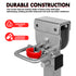 X-BULL Drop Down Corner Legs 440MM- 560MM Caravan Corner Stabilizer 1200LBS 2PCS Silver
