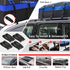 Waterproof Car Roof Top Rack Carrier ravel Cargo Luggage Cube Bag Trave 425L