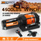 Electric Winch 4500lb Winch Synthetic Rope Wireless Towing Trailer ATV UTV