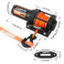 Electric Winch 4500lb Winch Synthetic Rope Wireless Towing Trailer ATV UTV