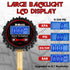 Digital tire pressure gauge 250PSI Tyre Air Pressure Car Motorcycle LED