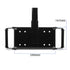 Winch Cradle Mounting Plate Bracket Foldable Steel Bar Truck Trailer 4WD Universal For 9000 10000 12000 13000 14500LBS winch