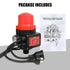 Water Pressure Pump Controller Auto Switch Control Electric BLACK