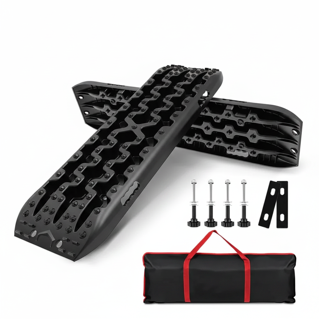 Recovery tracks Sand tracks KIT Carry bag mounting pin Sand/Snow/Mud 10T 4WD-black Gen3.0