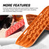 Recovery tracks Sand tracks KIT Carry bag mounting pin Sand/Snow/Mud 10T 4WD-Orange Gen3.0