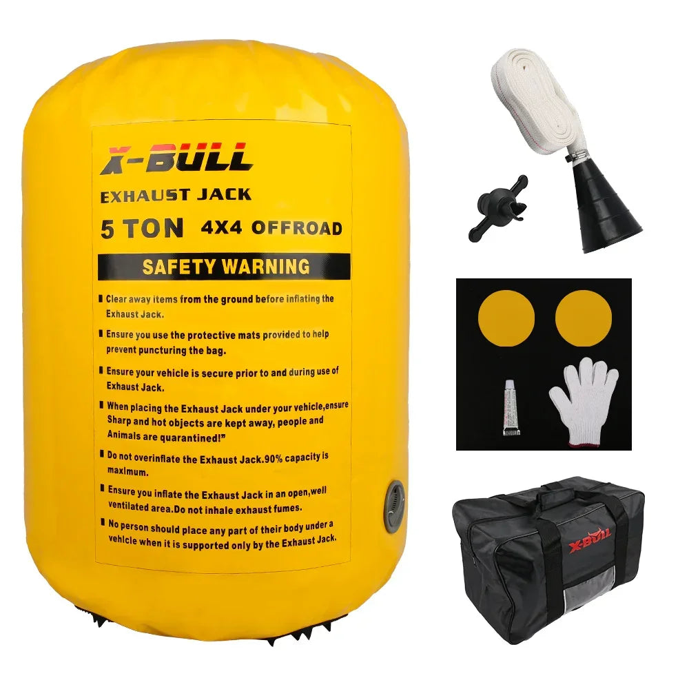 Air Jack Recovery Exhaust Jack Kits 5T Air Bag Multi Layer Truck Rescue