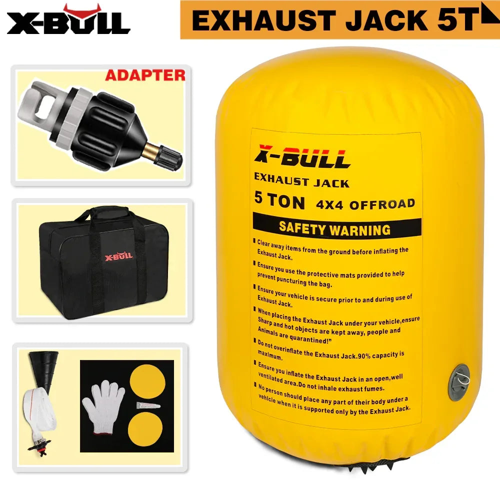 Air Jack Recovery Exhaust Jack Kits 5T Air Bag Multi Layer Truck Rescue