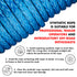X-BULL 12V Electric Winch 12000LBS synthetic rope 4wd Jeep with winch cover