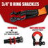 Winch Recovery Kit 13PCS Recovery tracks /Snatch Strap Off Road 4X4