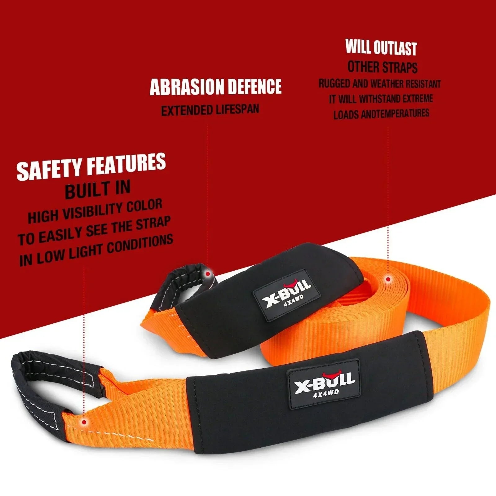 Winch Recovery Kit 13PCS Recovery tracks /Snatch Strap Off Road 4X4
