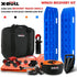 Winch Recovery Kit Snatch Strap Off Road 4WD with Recovery Tracks Gen 2.0 Boards Blue