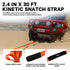 X-BULL 4WD Winch Recovery Kit 12Pcs Recovery Tracks Snatch Strap Soft Shackles Recovery Ring