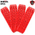 2 Pairs Recovery tracks Sand Mud Snow 4WD / 4x4 ATV Offroad Stronger Gen 3.0 - Red