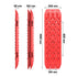2 Pairs Recovery tracks Sand Mud Snow 4WD / 4x4 ATV Offroad Stronger Gen 3.0 - Red