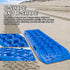 Recovery tracks Mud Snow / Sand tracks / Grass 4X4 Caravan 2pairs 4WD Gen 3.0 - Blue