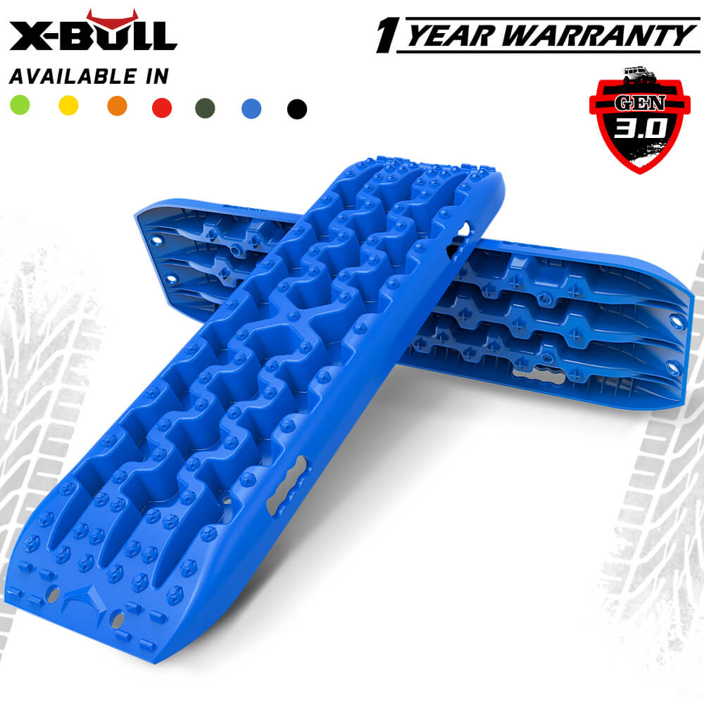 Recovery tracks Mud Snow / Sand tracks / Grass 4X4 Caravan 2pcs 4WD Gen 3.0 - Blue