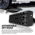 Recovery tracks / Sand tracks / Mud tracks / Off Road 4WD 4x4 Car 2 Pairs Gen 3.0 - Black